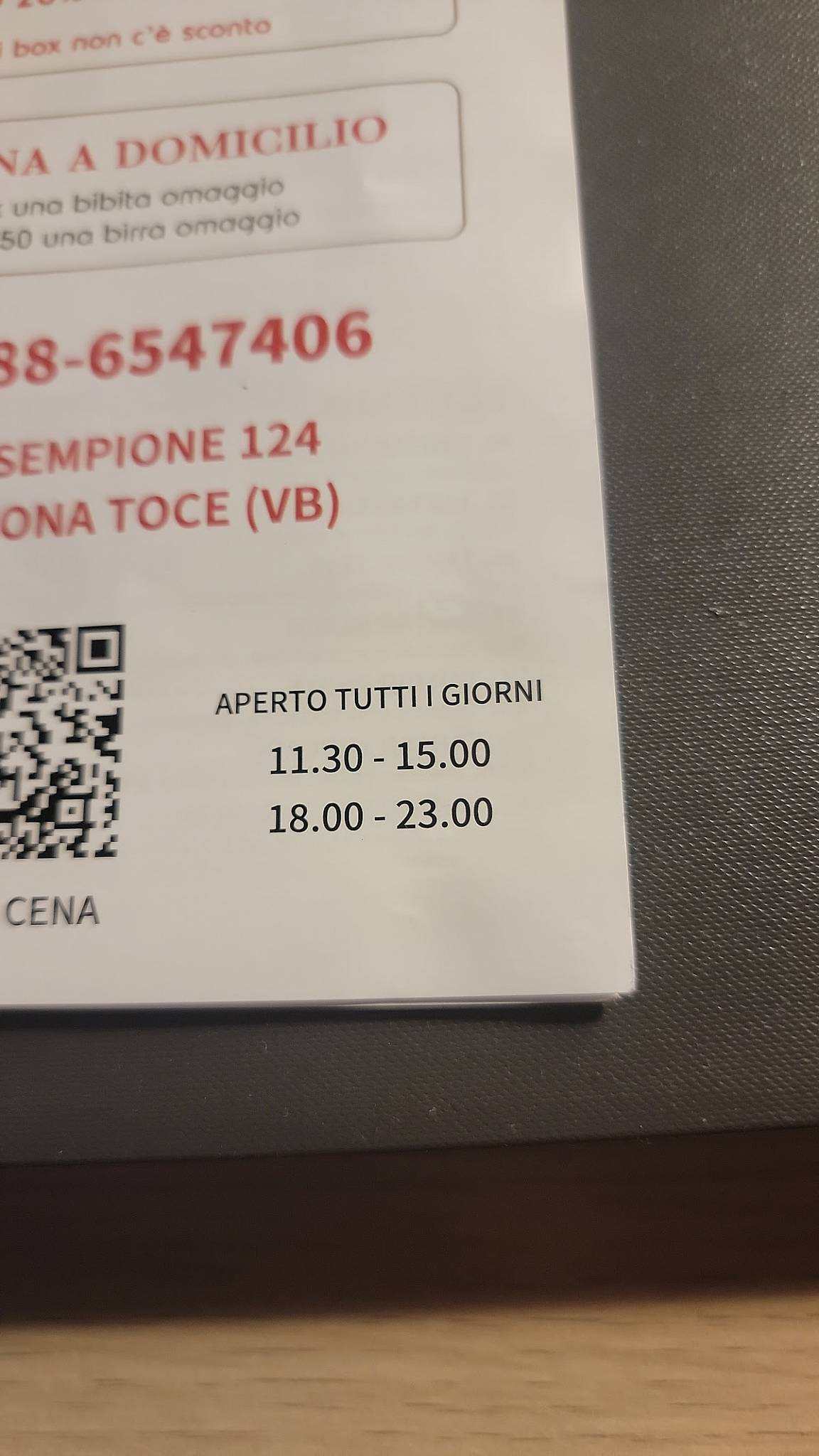 Menu di Uni sushi 