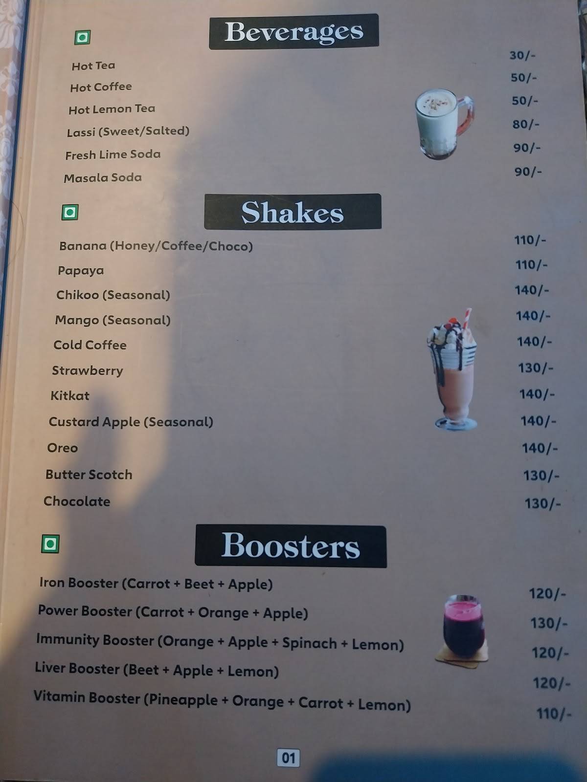 Urban Biryani Restaurant menu