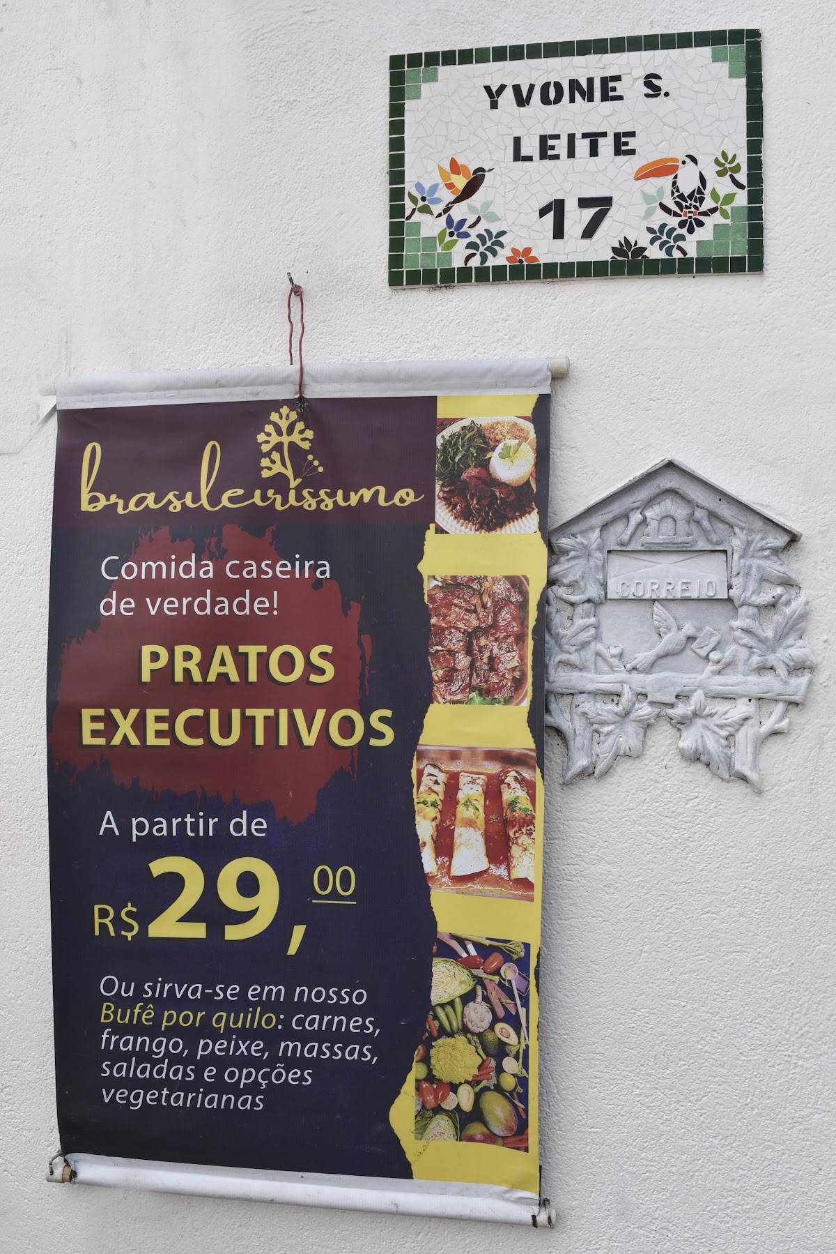 Restaurante Brasileiríssimo cardápio