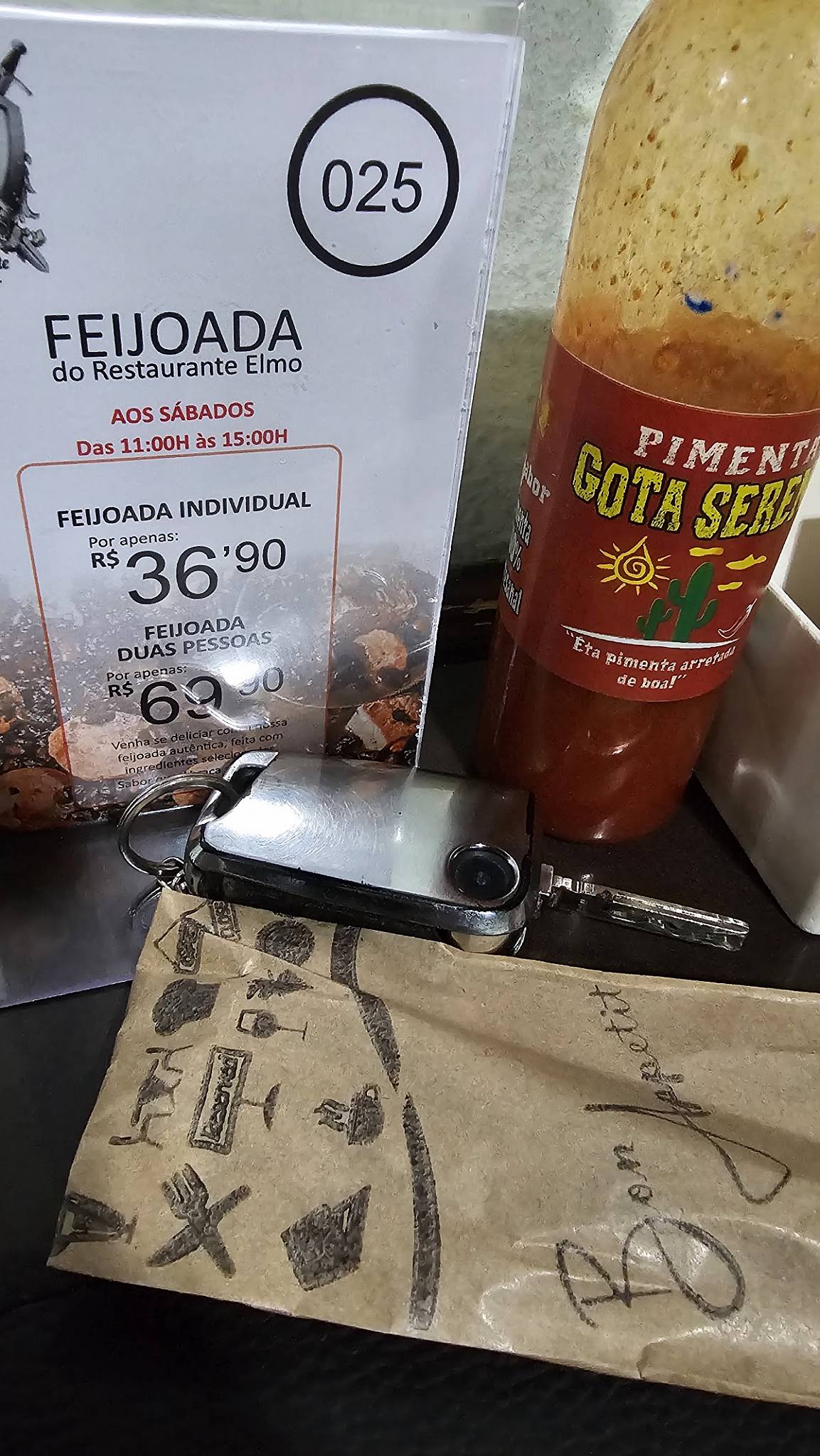 Restaurante Elmo cardápio