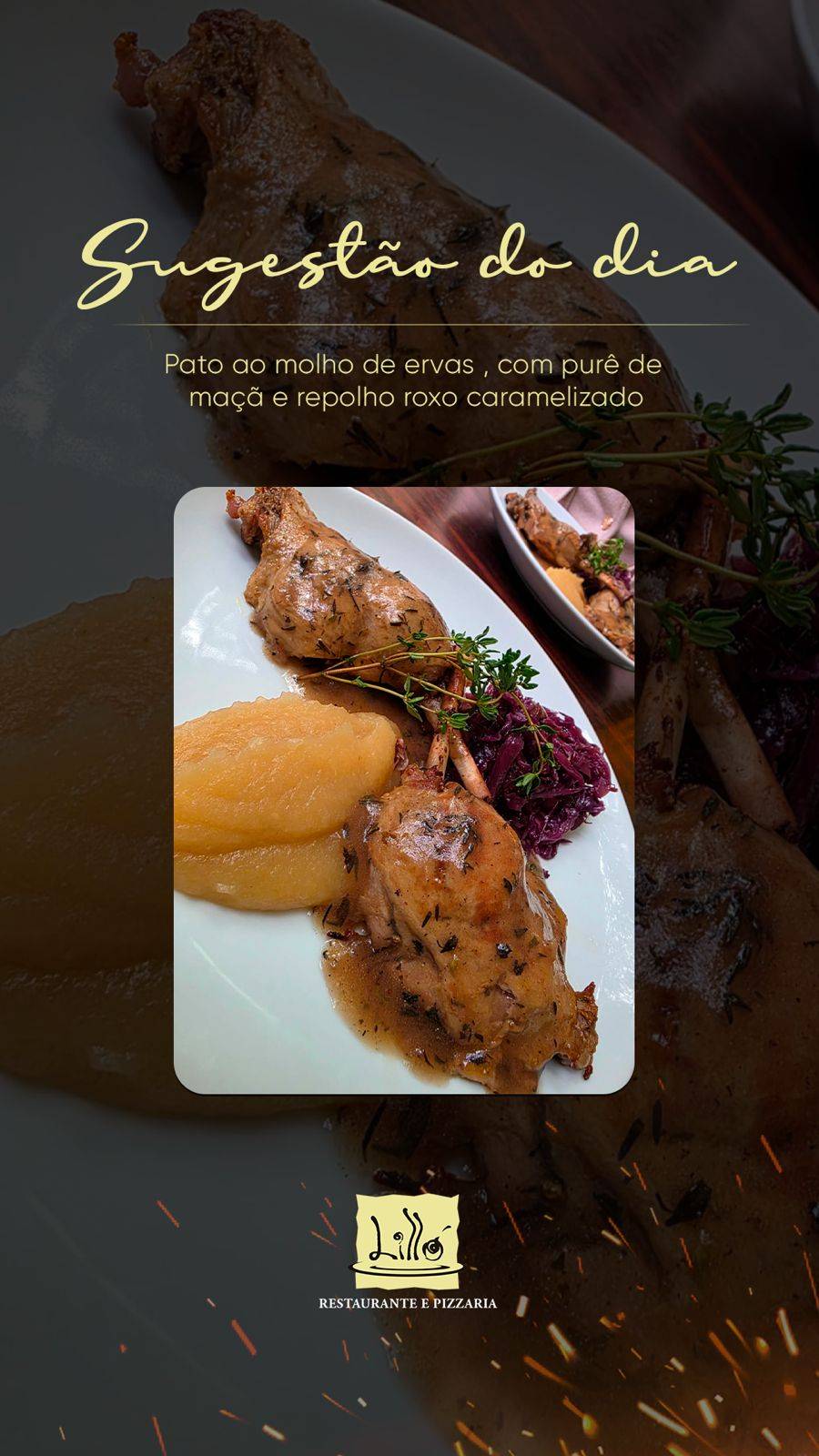 Restaurante Lilló cardápio