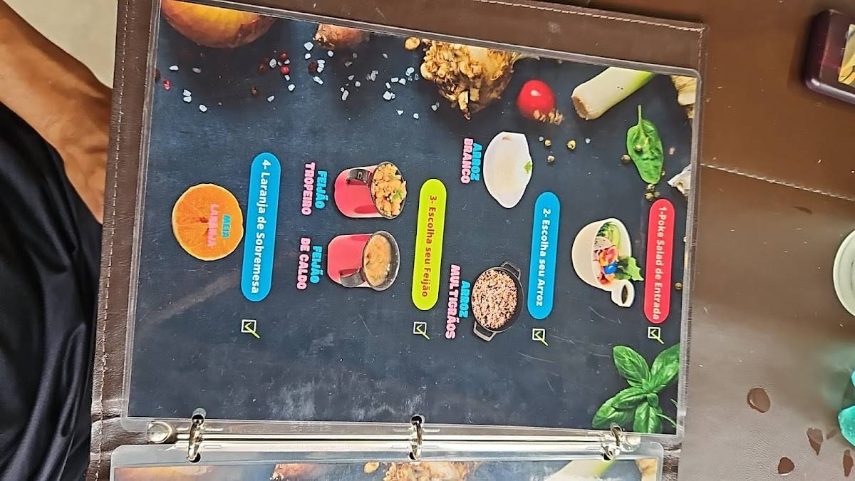 Por Você Saudável cardápio