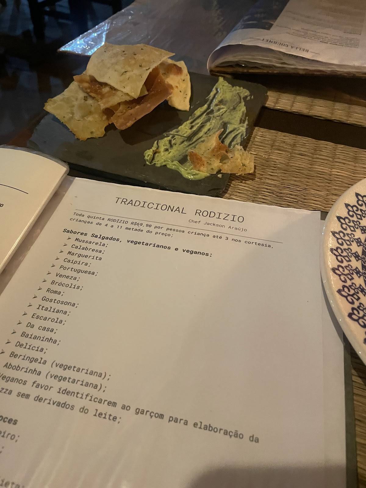 Restaurante e Pizzaria Bella Roma Gourmet cardápio