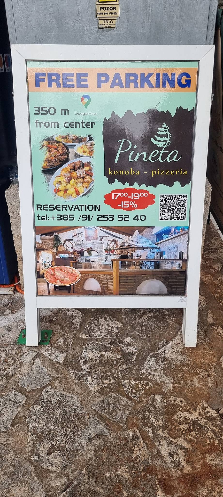 Menu di Restoran Pineta 