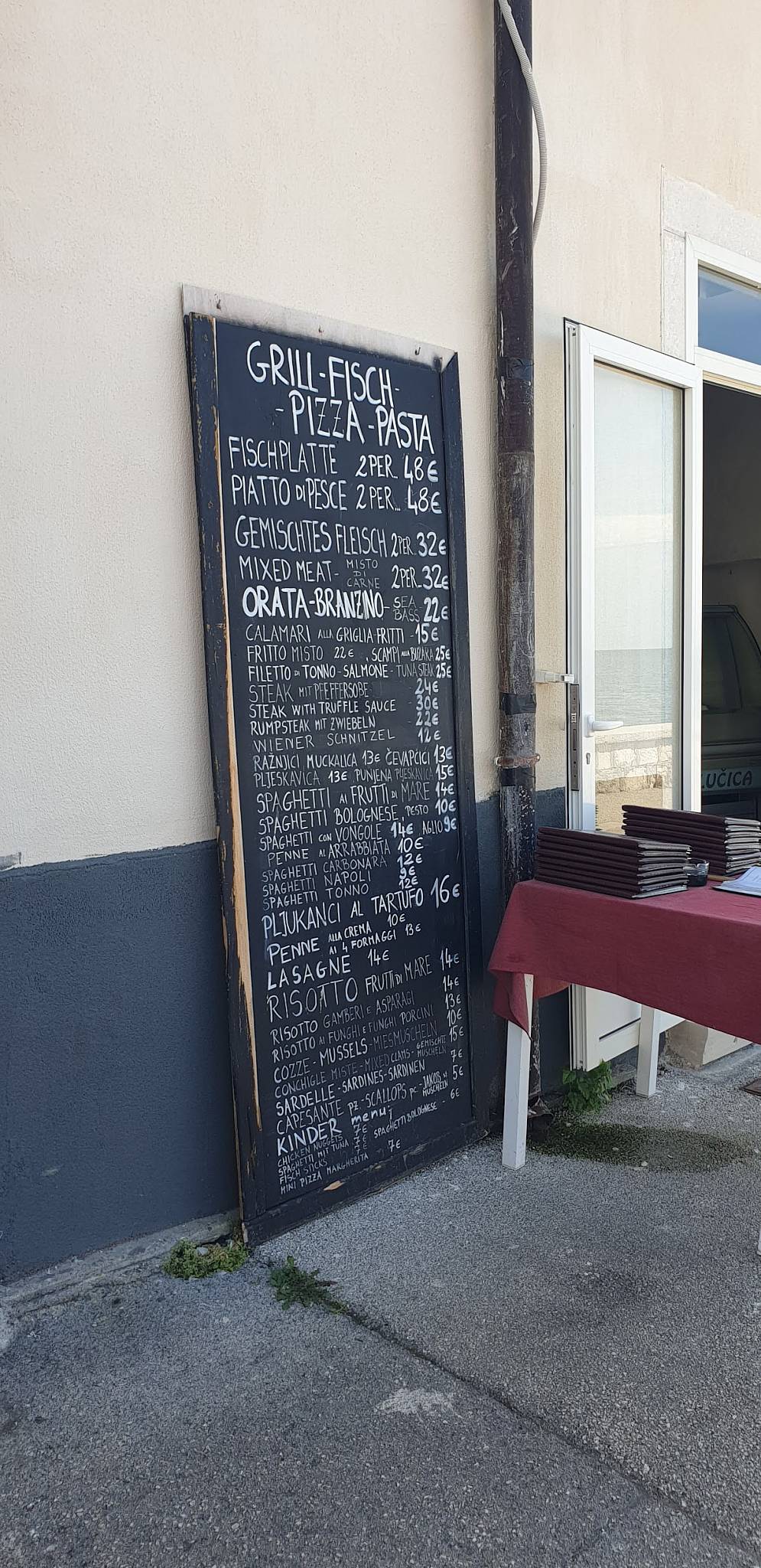 Menu di Restoran Rialto 