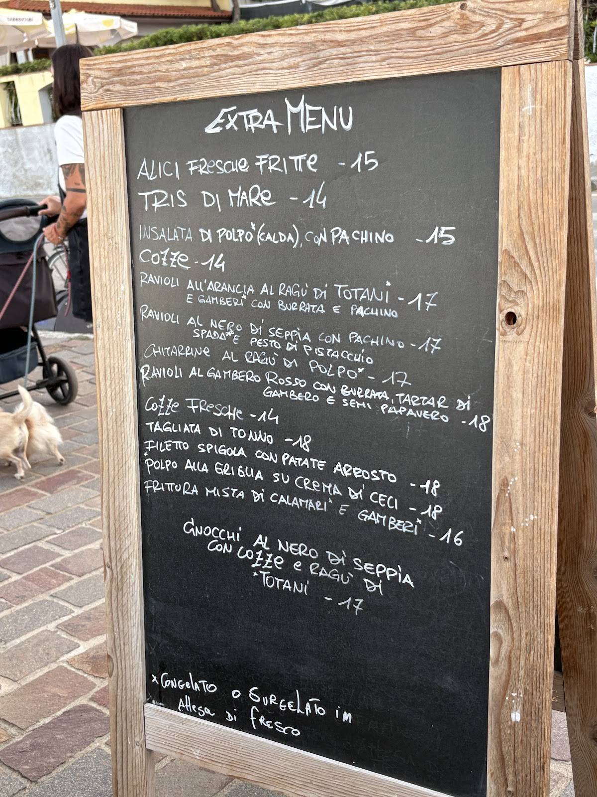 Menu di Ristorante Bellariva 