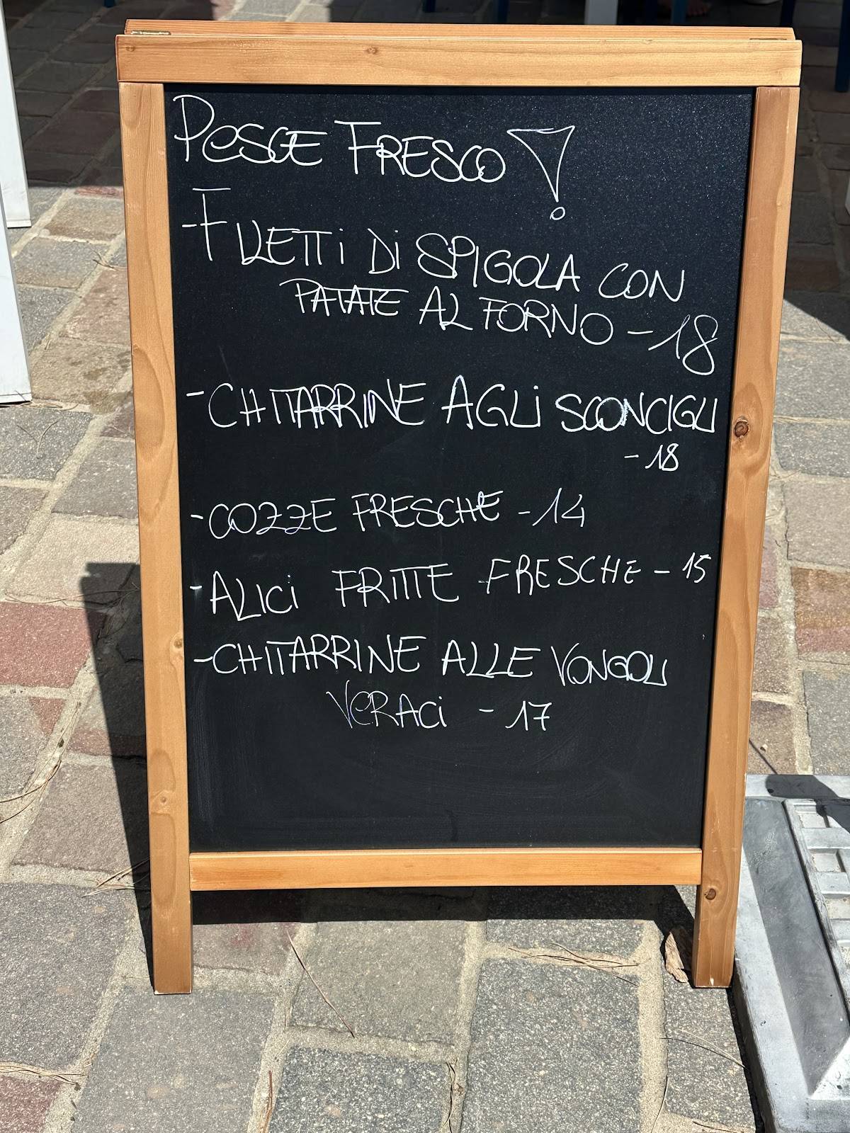 Menu di Ristorante Bellariva 