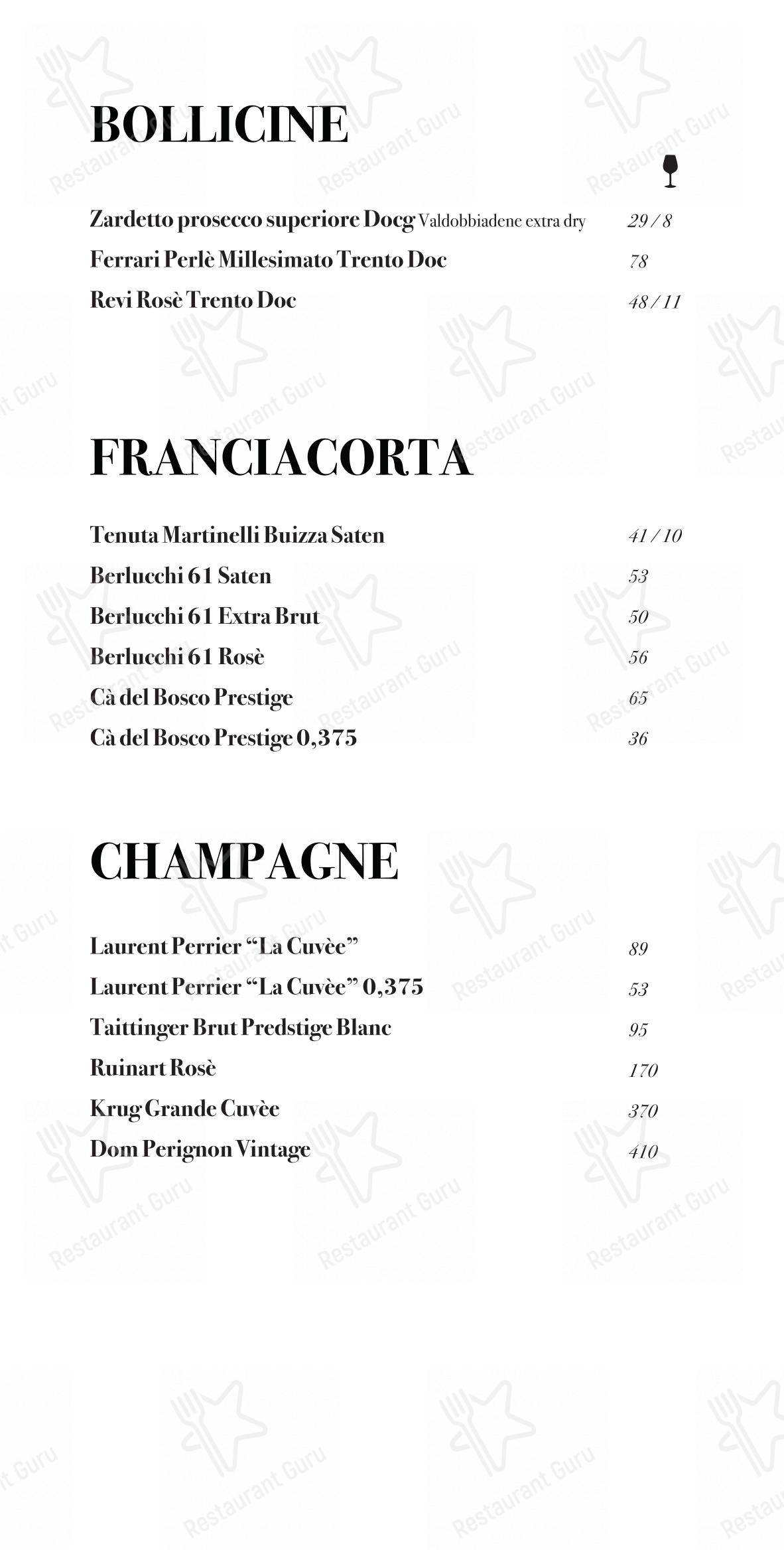 菜单 per Ristorante Canasta Riccione in Riccione