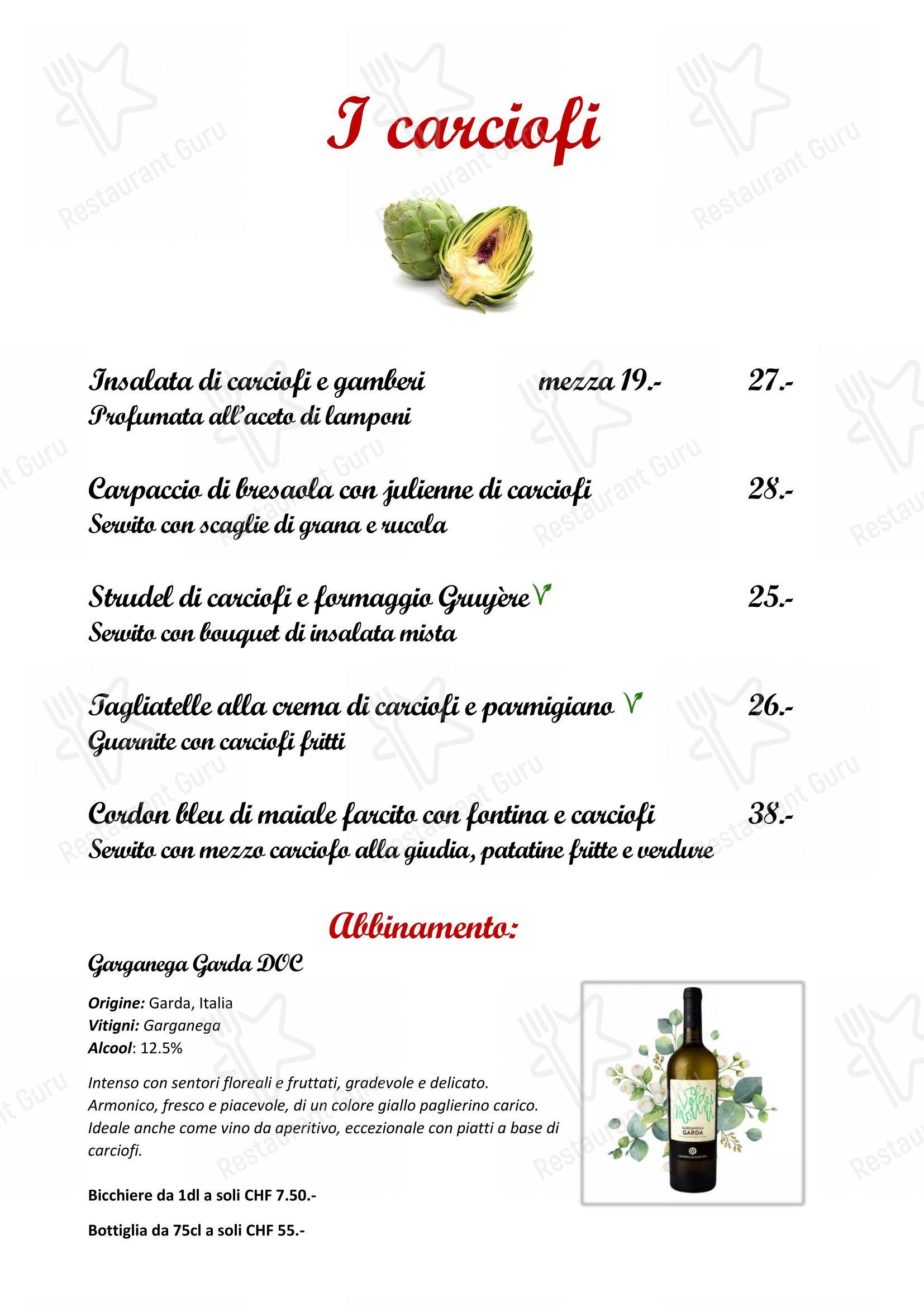 Menu di Ristorante Casa del Popolo - Детское
