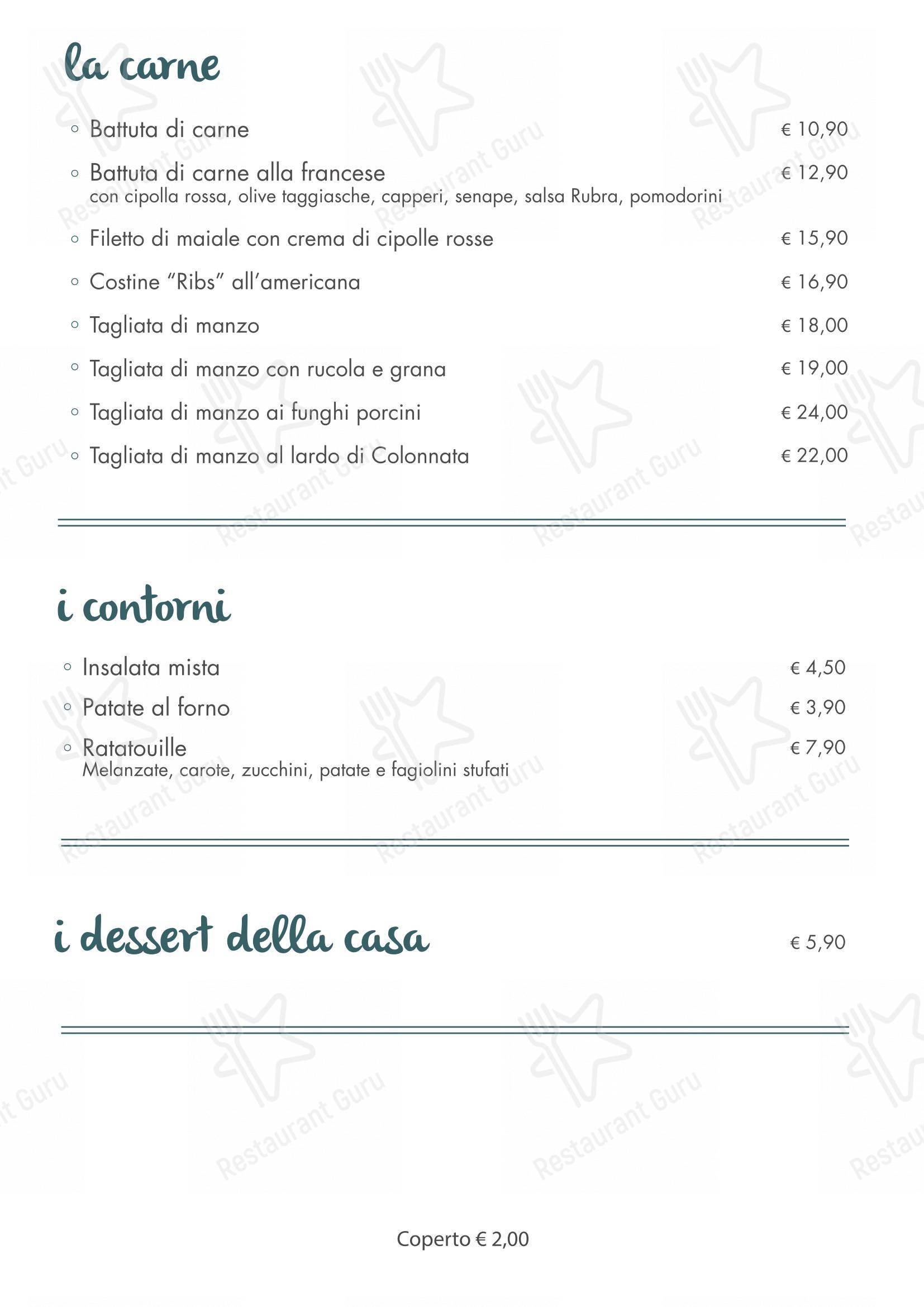 Menu per Ristorante Halloween in Genova