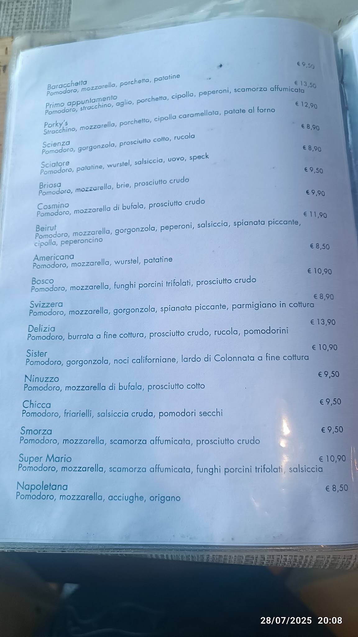 Menu di Ristorante Halloween 
