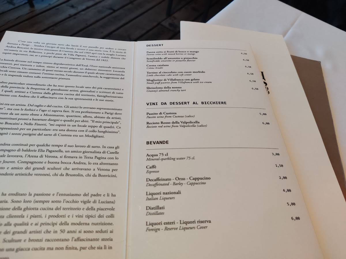 ristorante locanda vecchia custoza sas