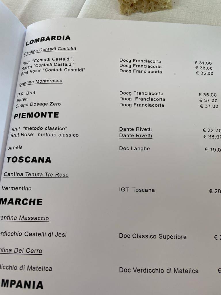 Menu di Ristorante Pic Nic Gourmet 