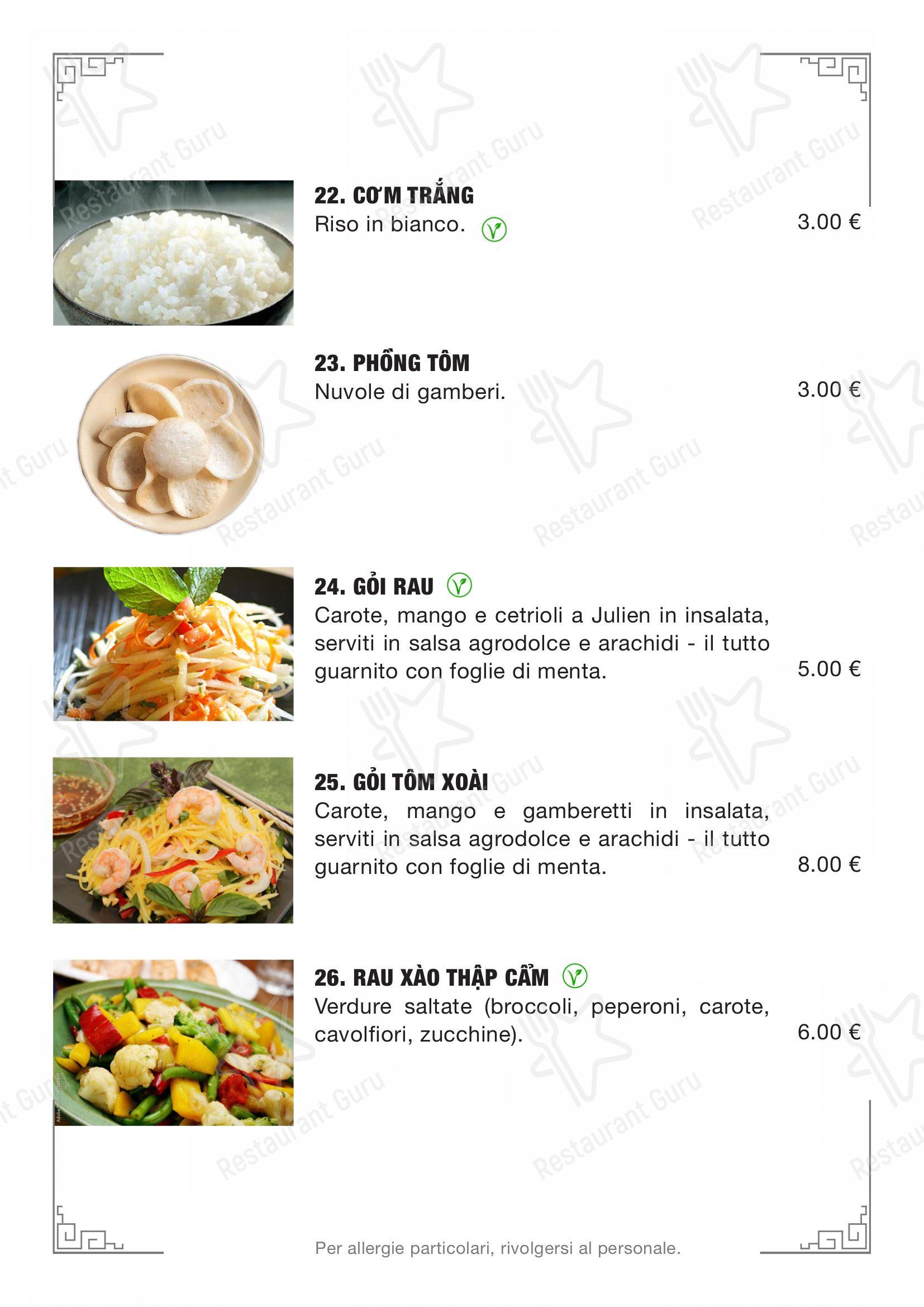 Menu per Ristorante Pizzeria D.o.c. ristorante