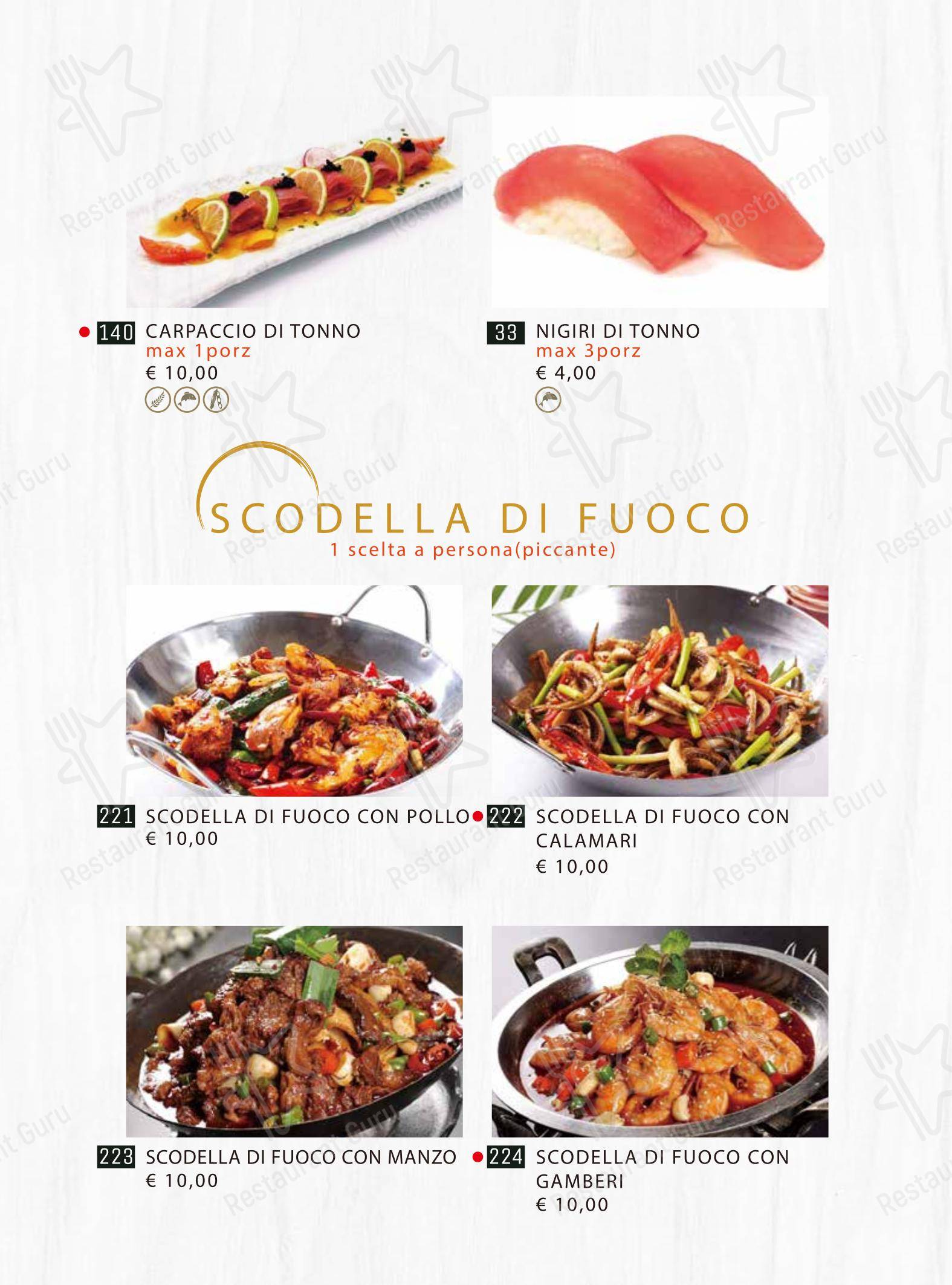 Menu di Ristorante kobezen Sushi - Menu