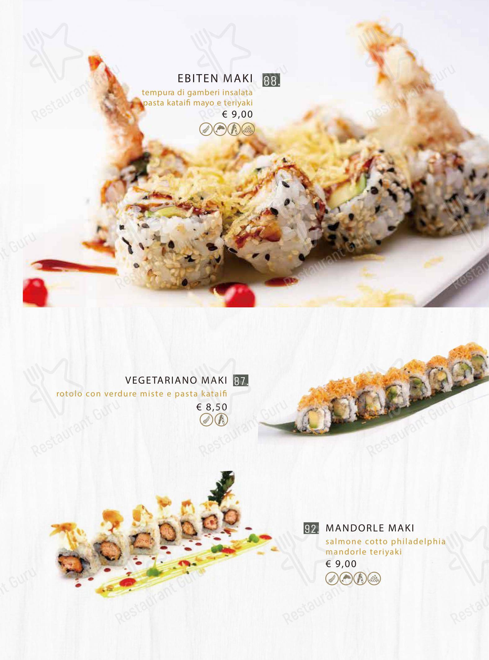 Menu di Ristorante kobezen Sushi - Menu