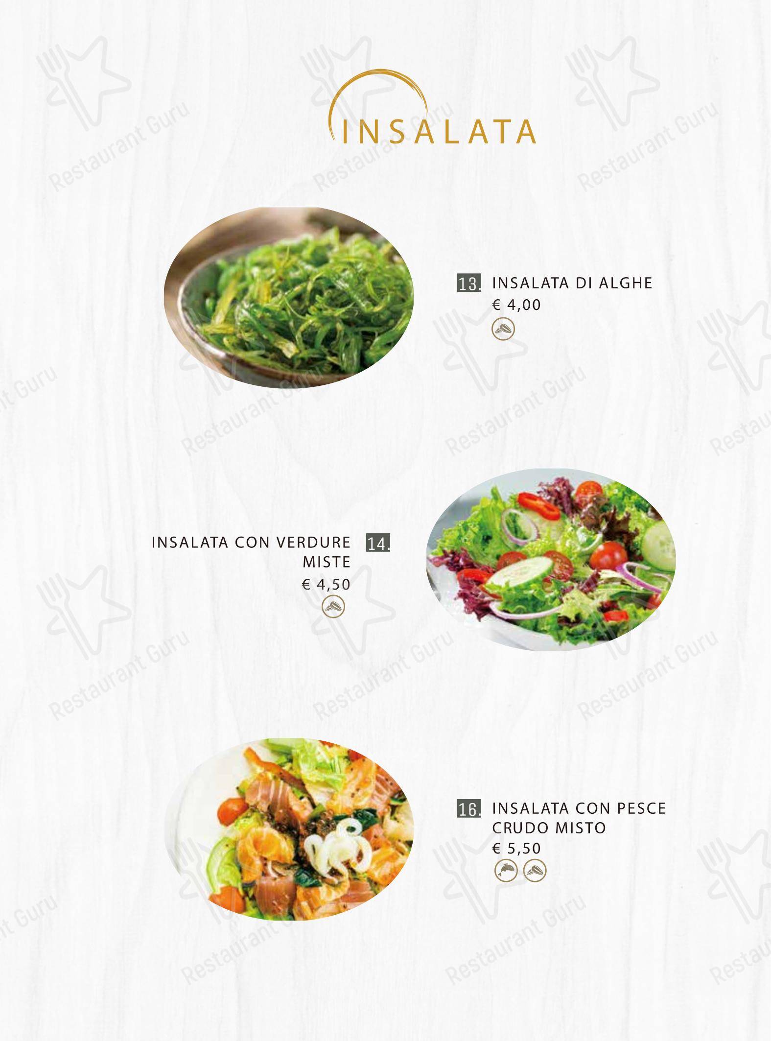Ristorante kobezen Sushi in Rivoli - Menu