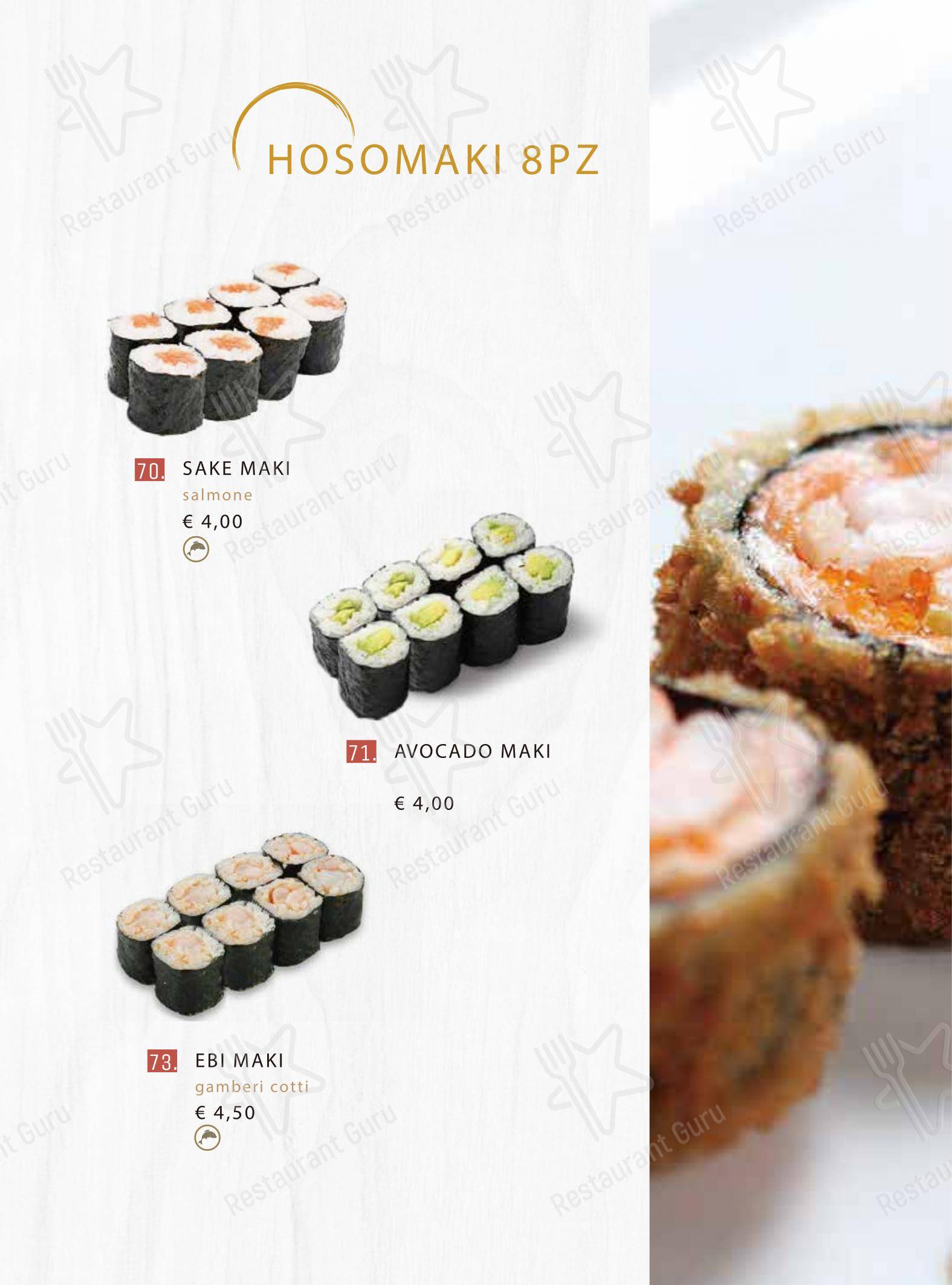 Menu per Ristorante kobezen Sushi ristorante