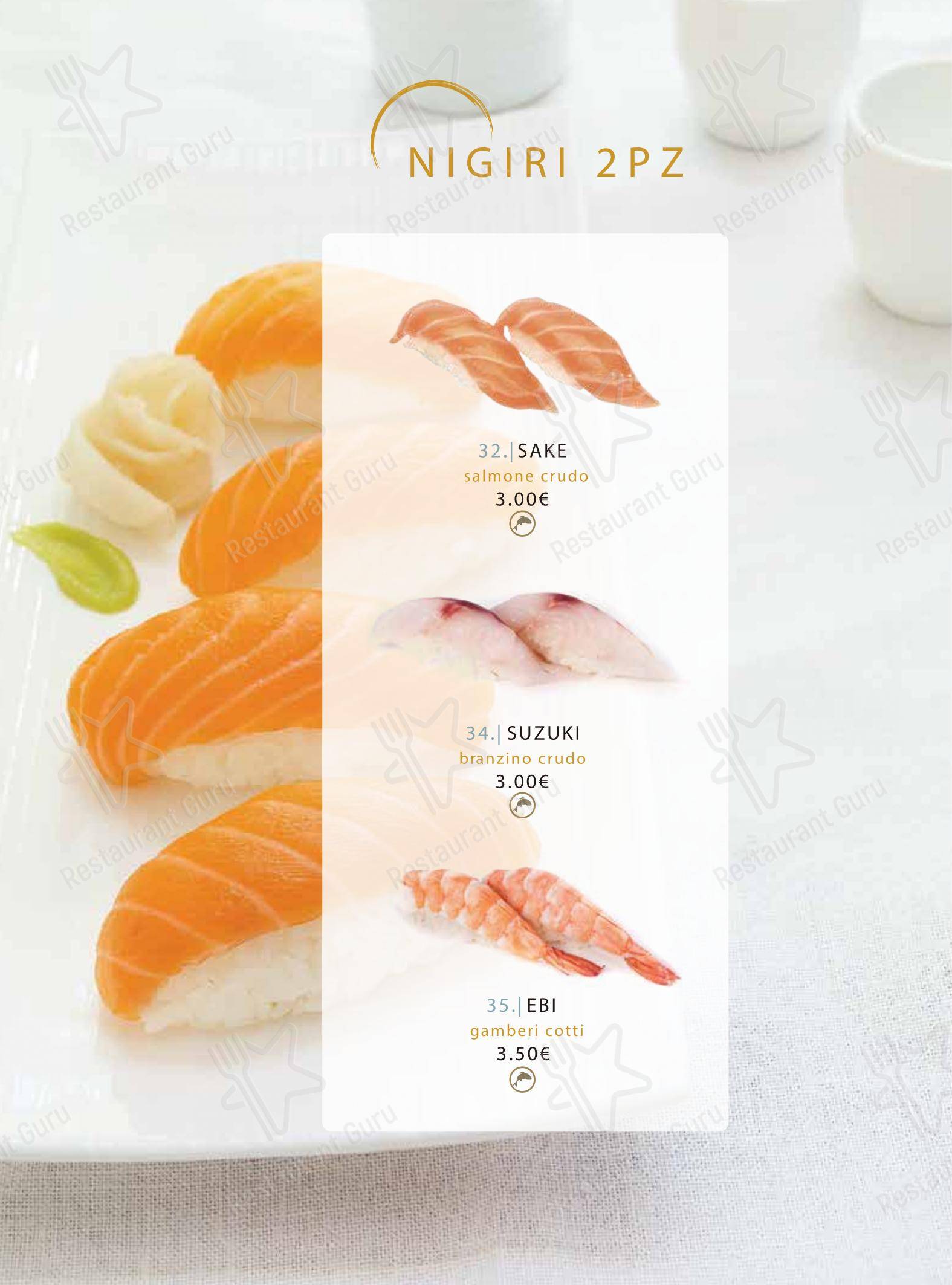 Menu per Ristorante kobezen Sushi in Rivoli