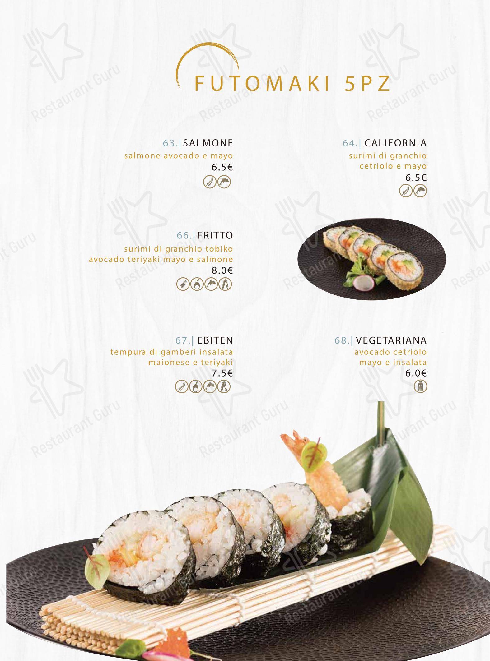 Menu di Ristorante kobezen Sushi - Menu