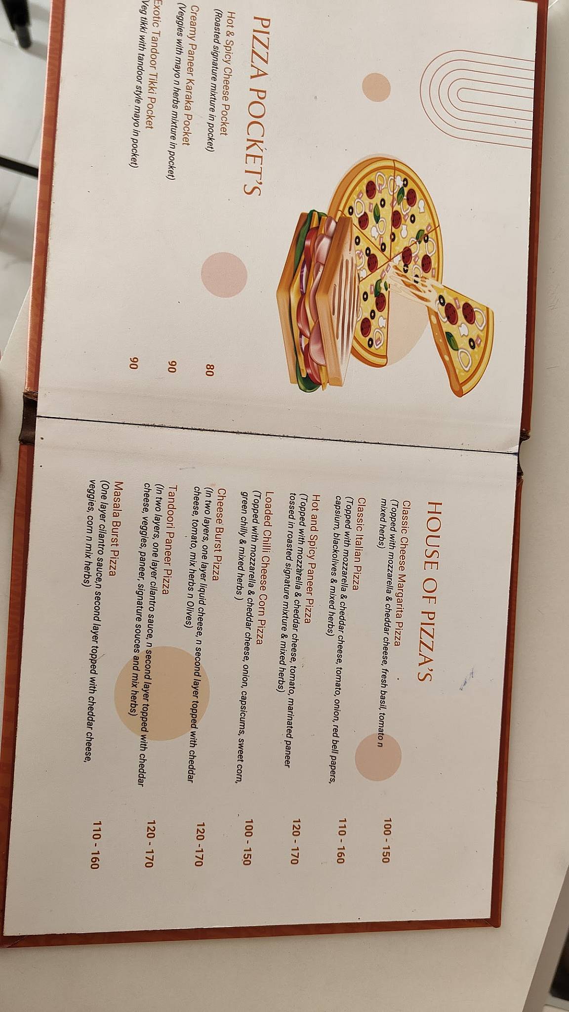 Roasted Buns Cafe menu