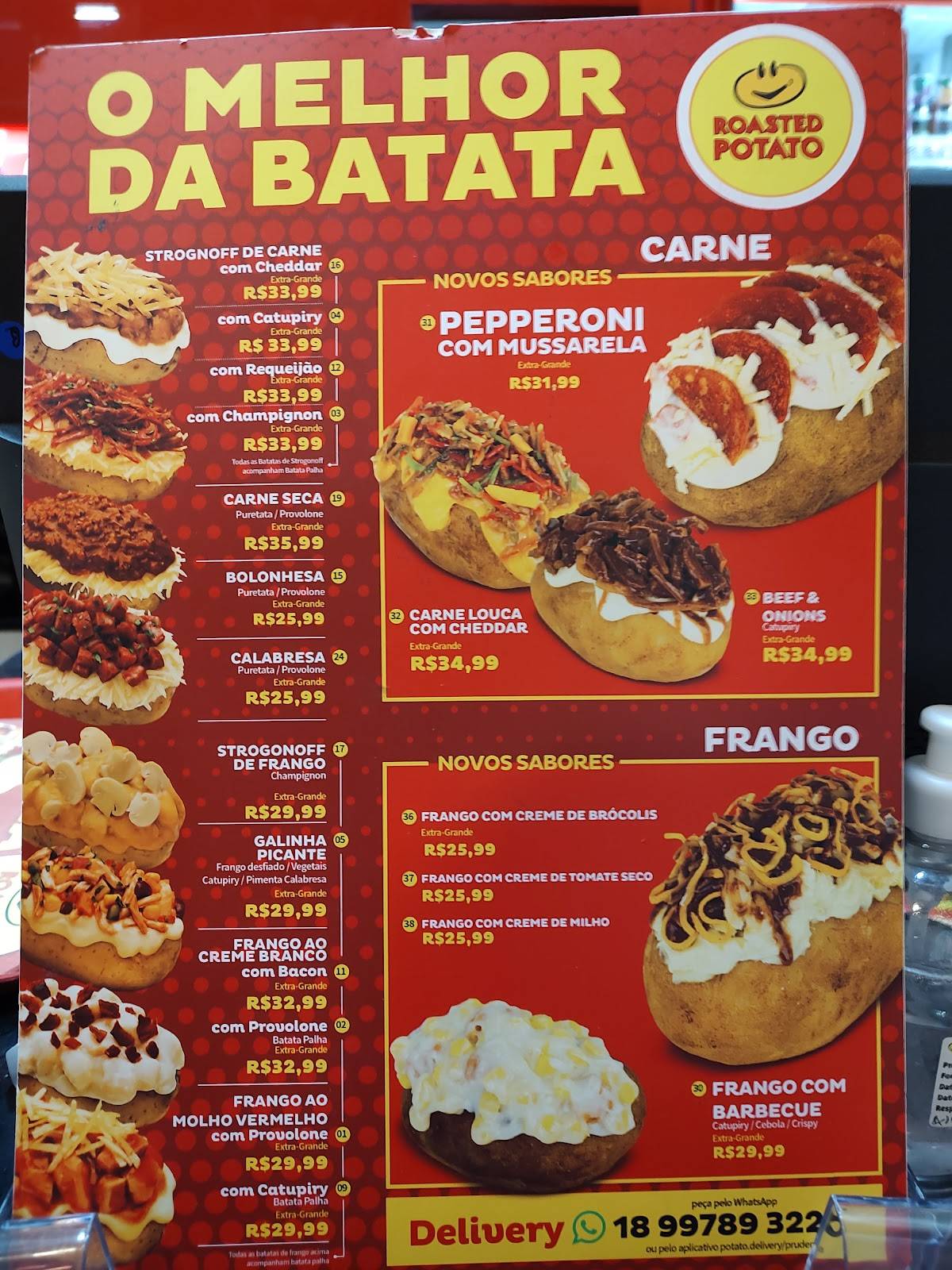 Roasted Potato Prudenshopping cardápio