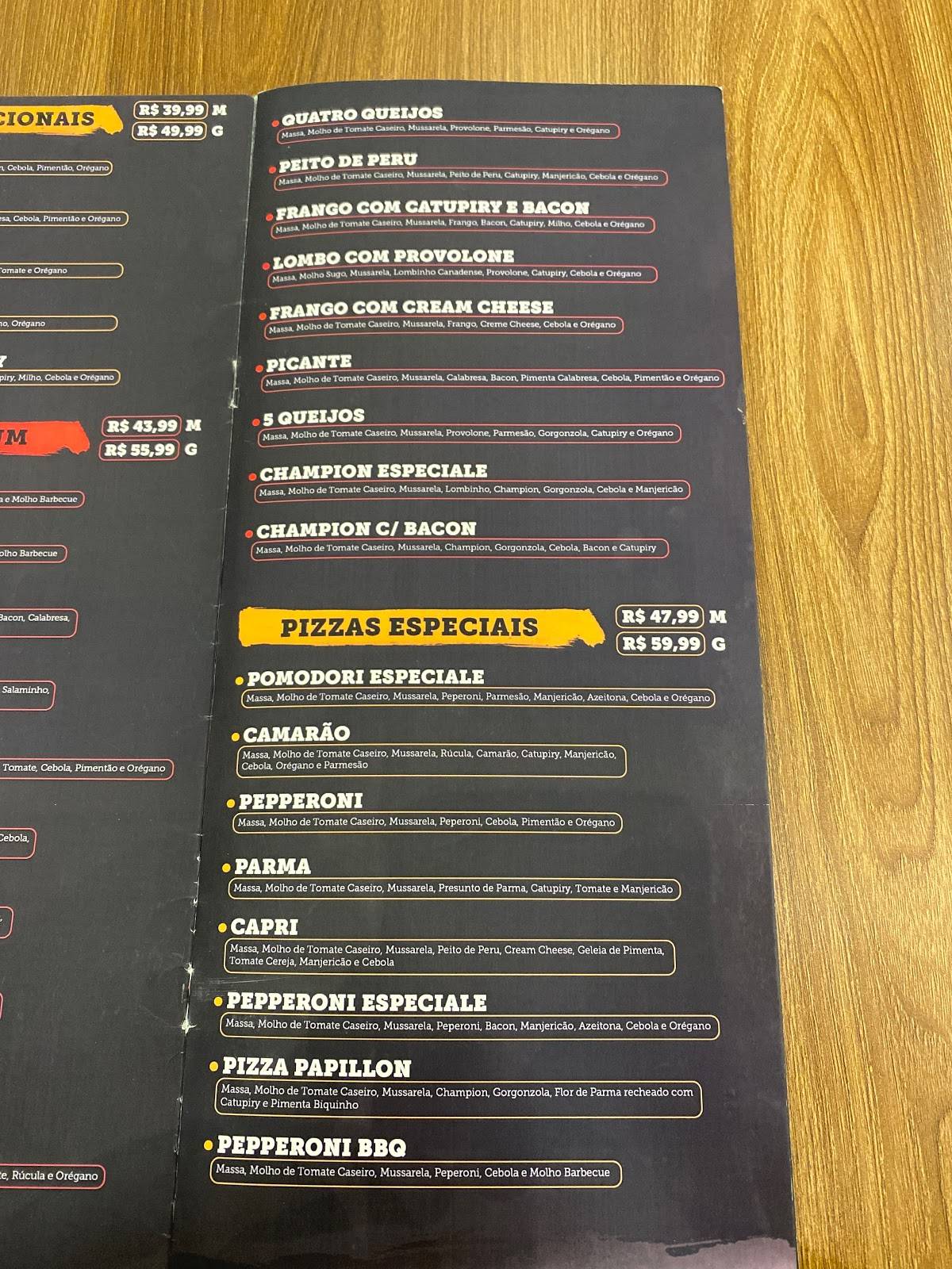 Roger's Pizza - Pizzaria no Horto Ipatinga cardápio