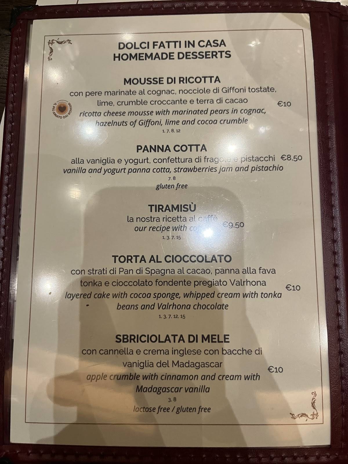 Menu di CiPASSO 