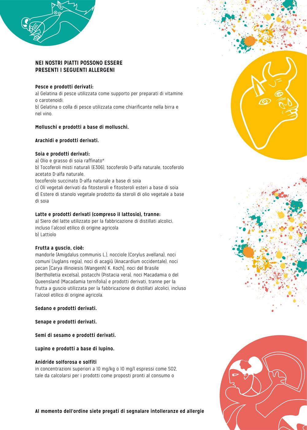 Menu di Malandros - Bodega de Tapas 