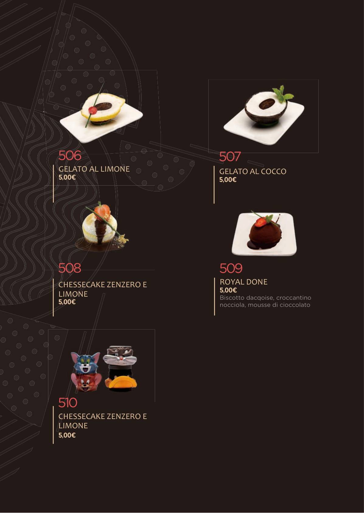 Menu di Moku Tiburtina 