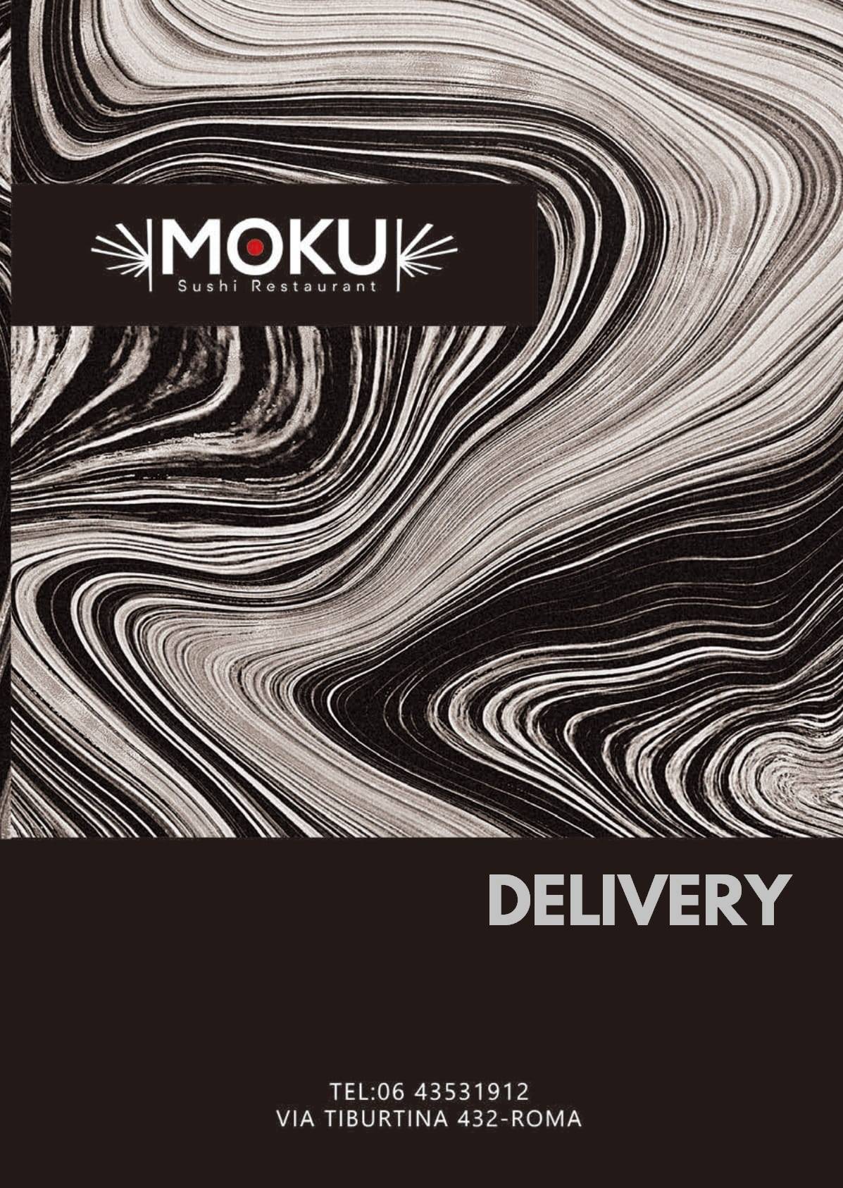 Menu di Moku Tiburtina 