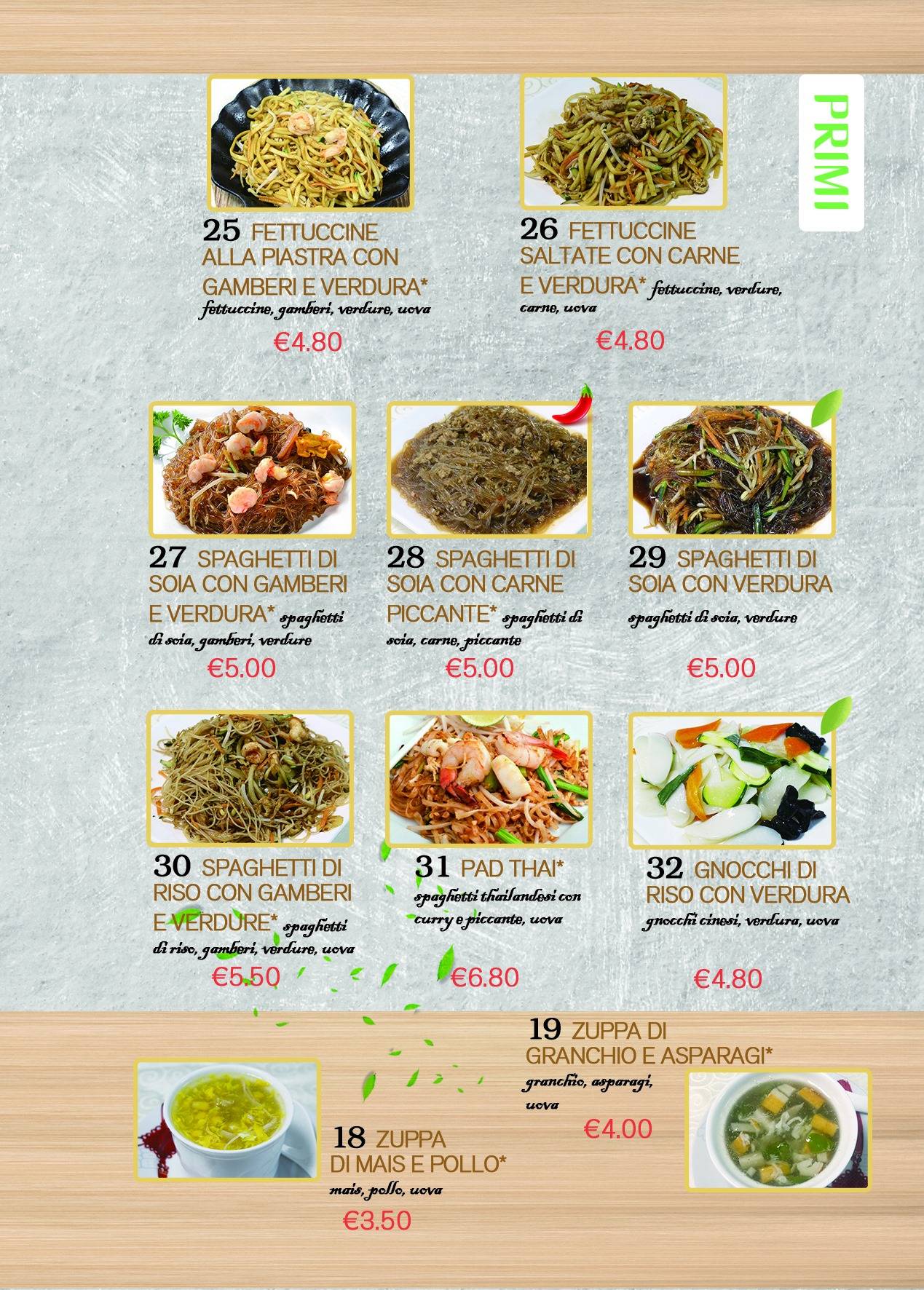 Menu di Ristorante Sushi Soya 