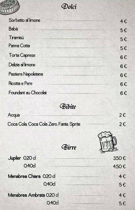 Menu di Spaccanapoli 