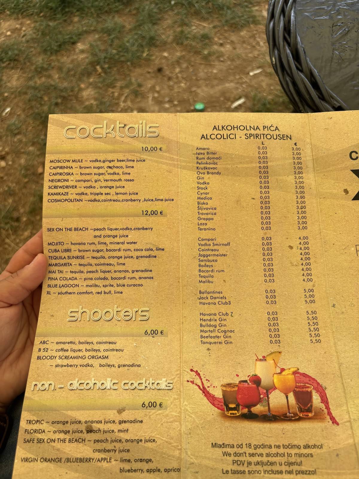 Menu di Caffe Bar XL 