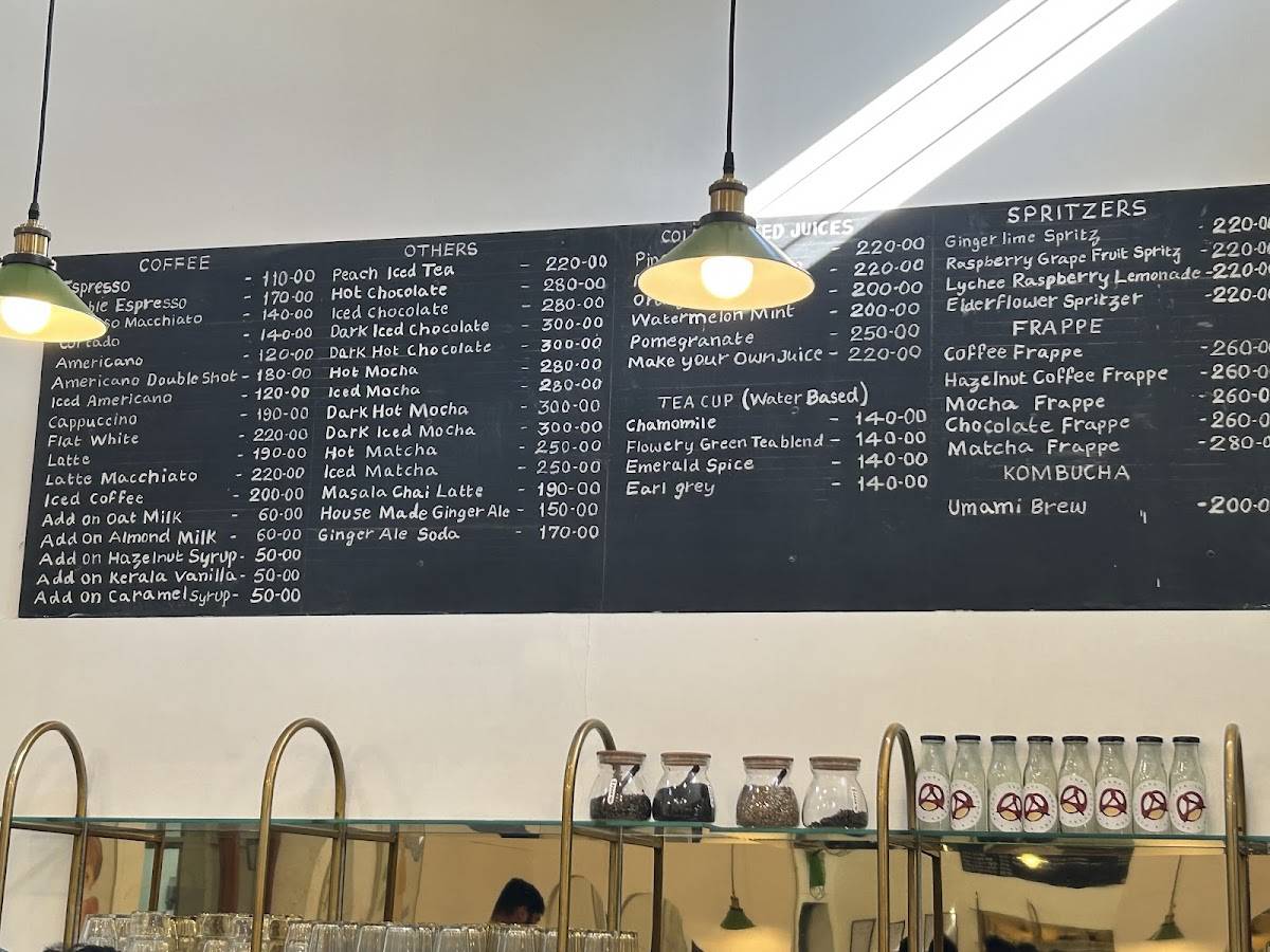 SAPA Sourdough & Pastry menu