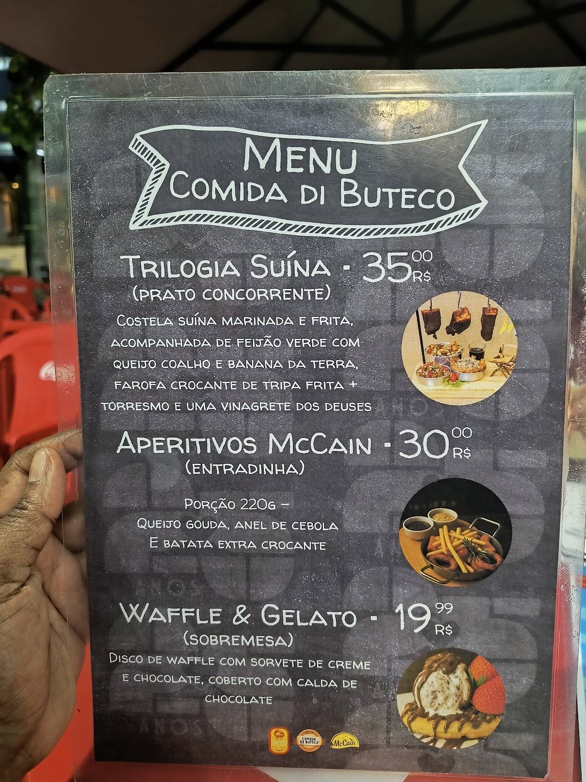 Bar do Chico / STIEP cardápio