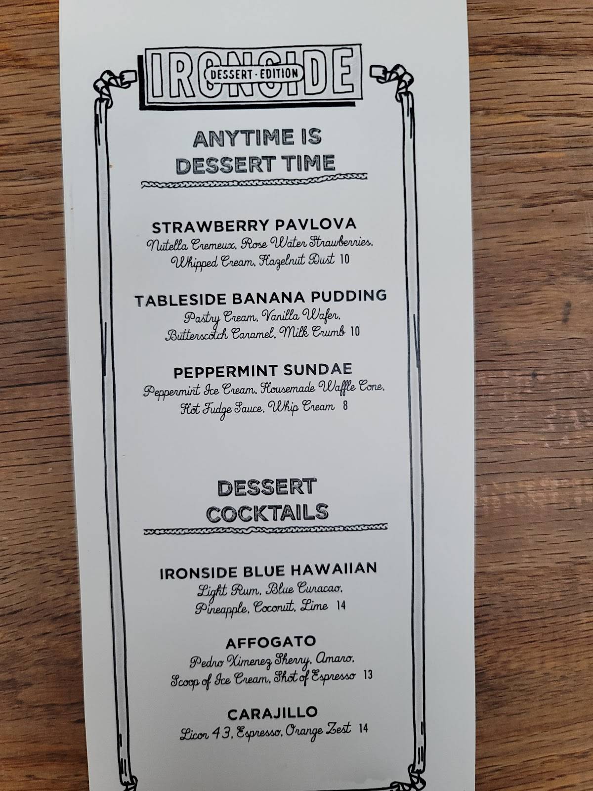 Ironside Fish And Oyster Menu - 15njrj6