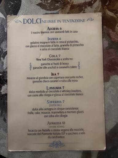 Menu di Santa Pizza Roma Pizzeria Romana Talenti 
