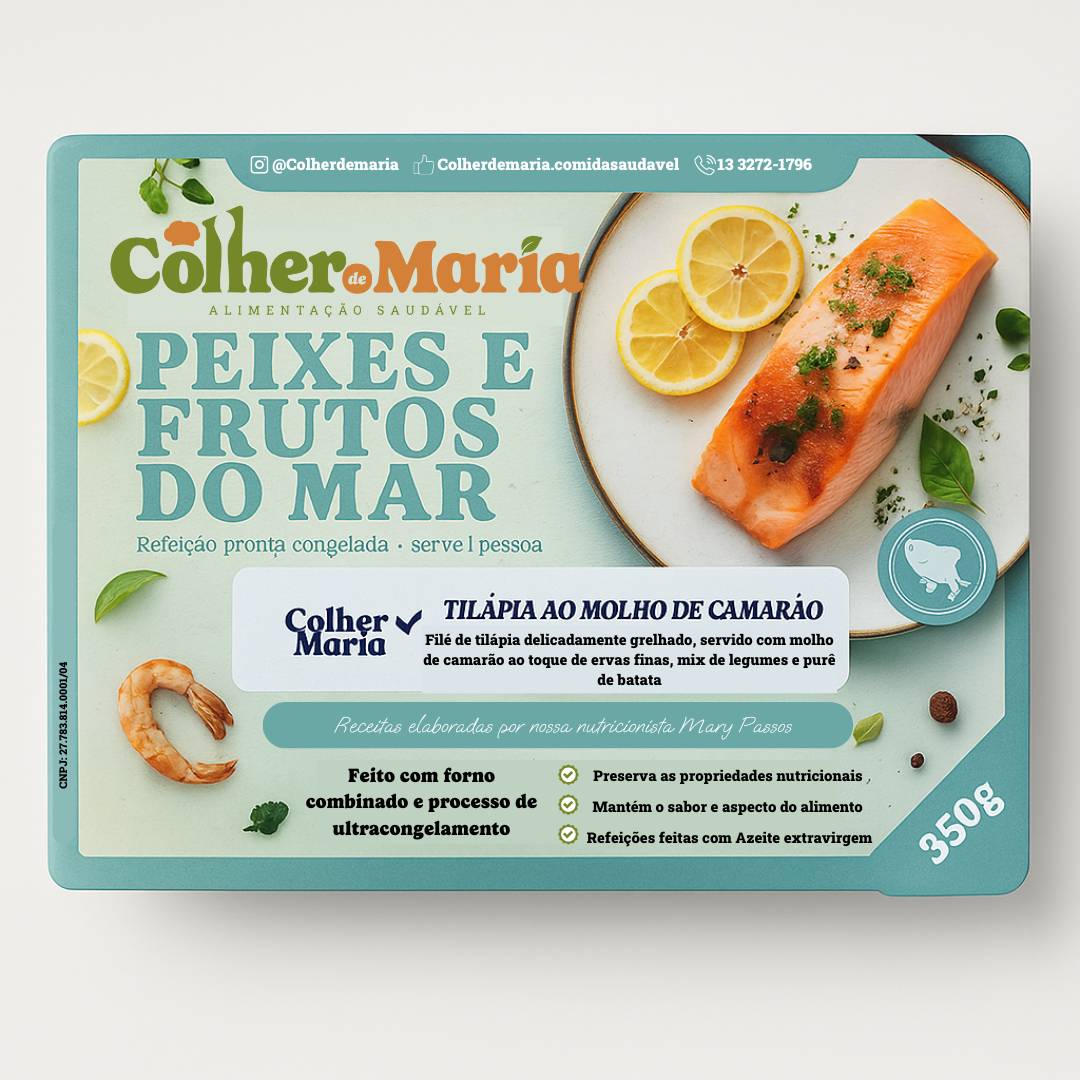Colher de Maria cardápio