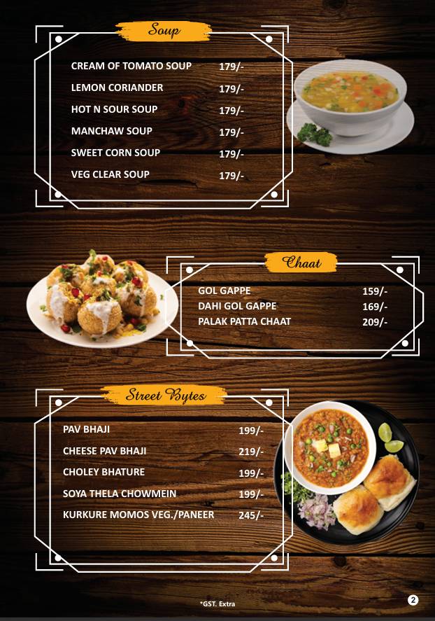 Santript menu