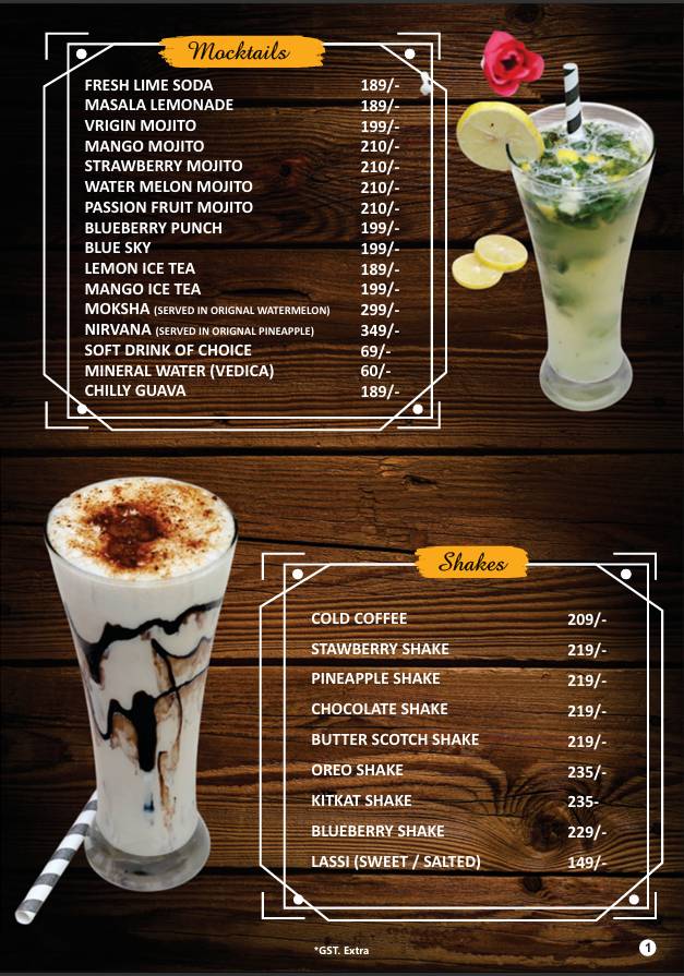 Santript menu