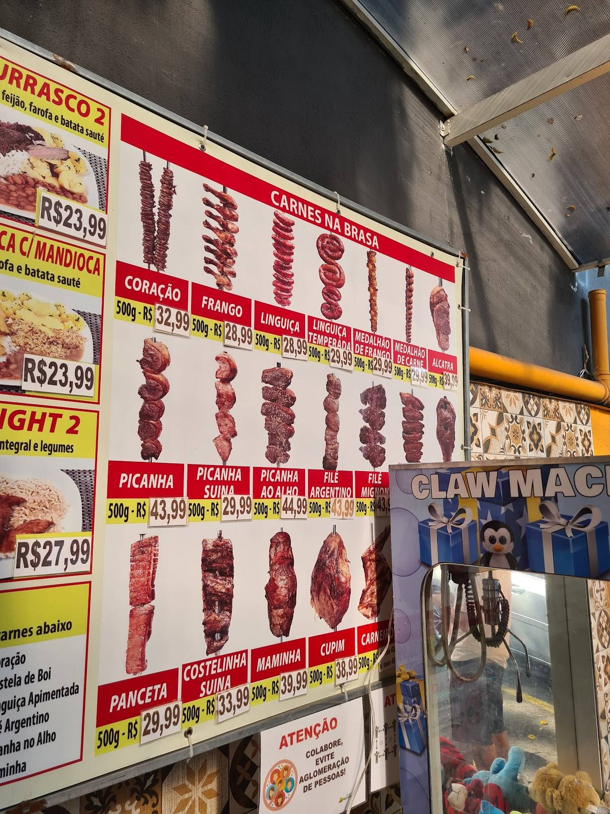 Menu em Churrascaria Anália Franco, São Paulo