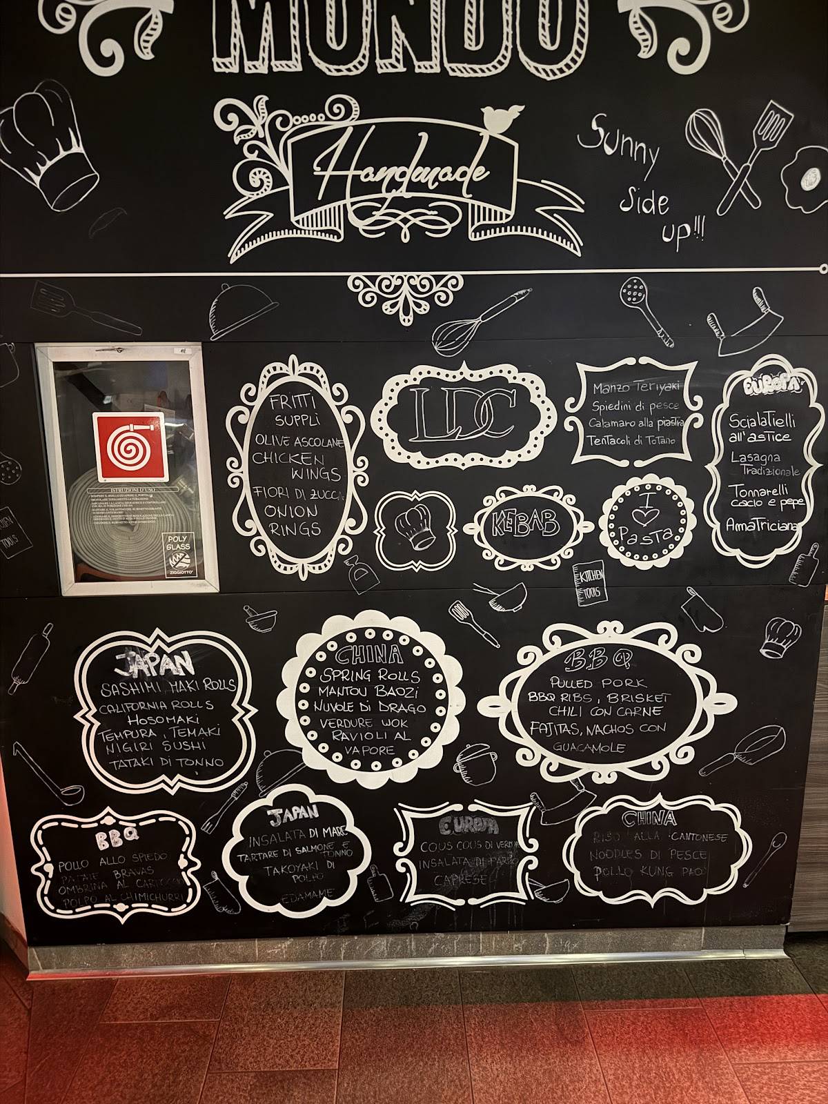 Menu di Sapori dal Mondo 