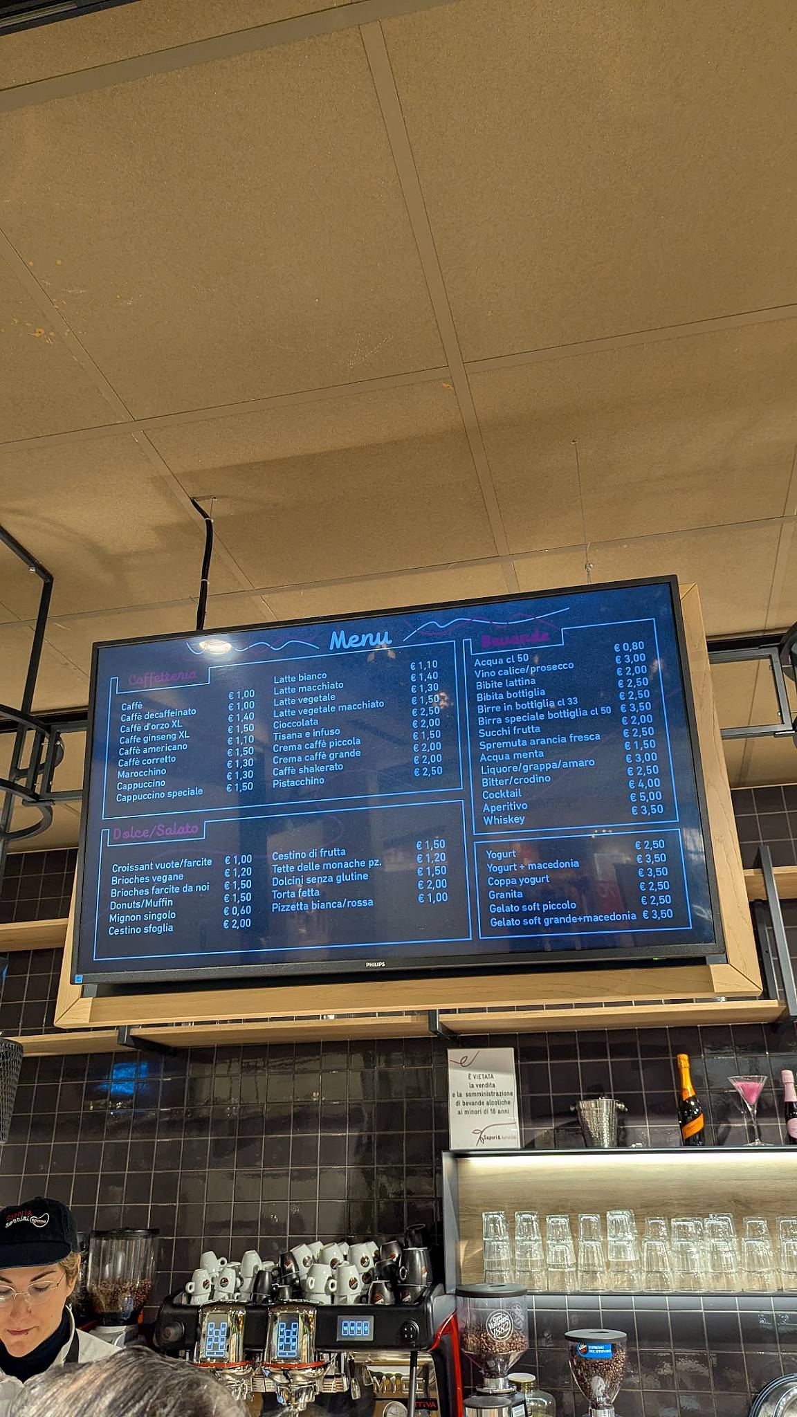Menu di Sapori e sorrisi 