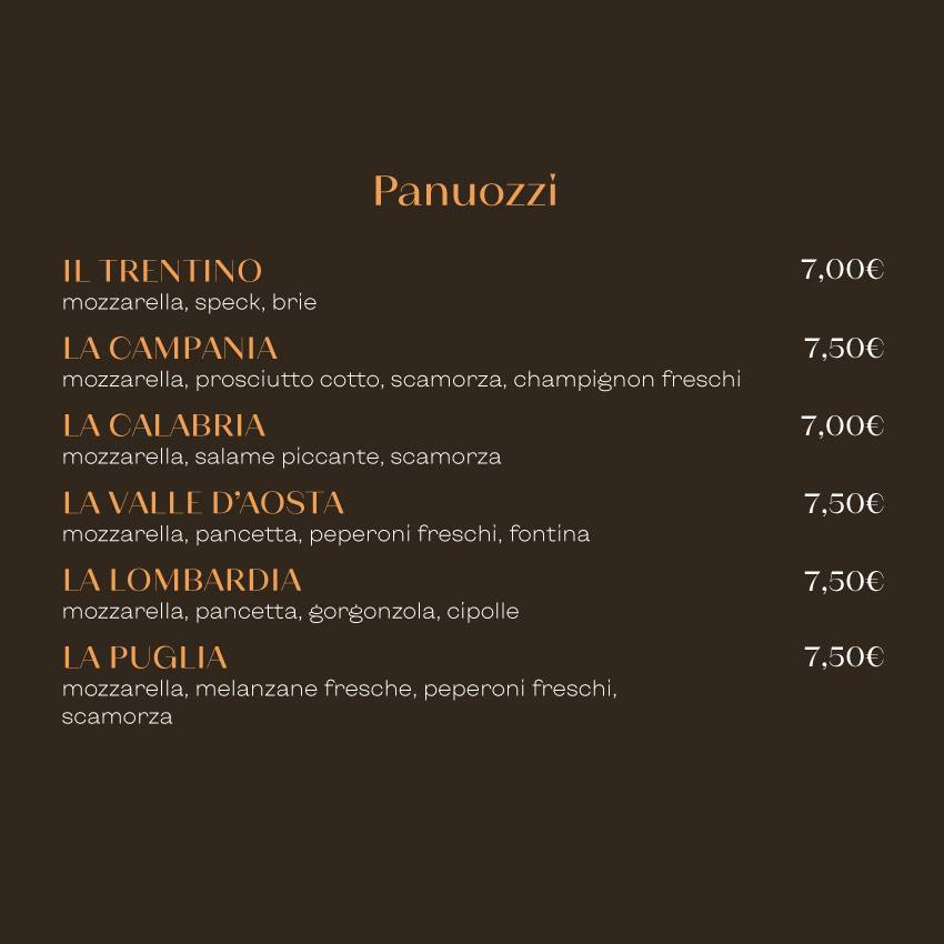 Menu di Rustico Savigliano 