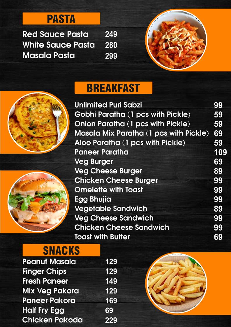 Shivalik Restaurant and Event Planners menu