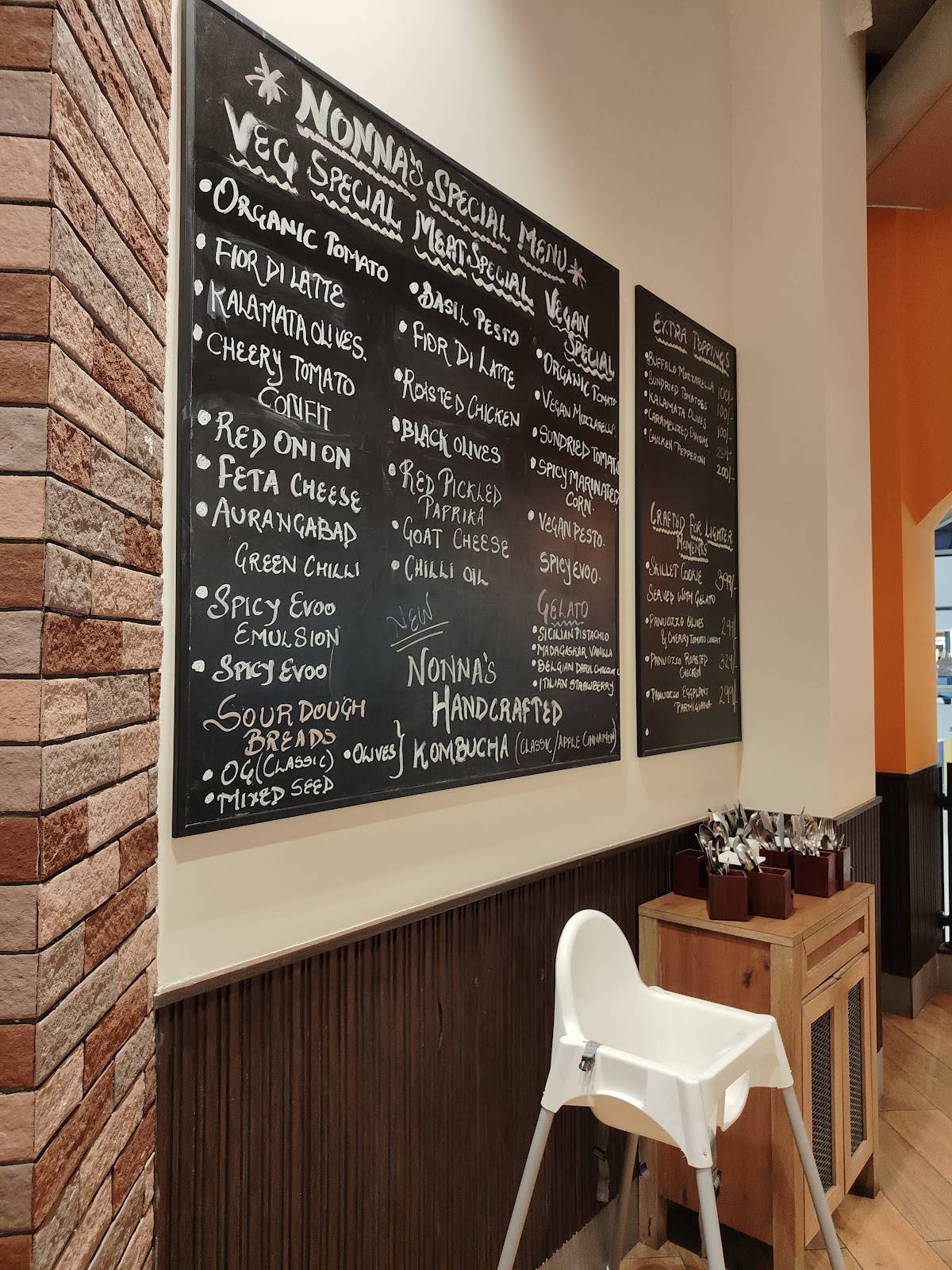 Si Nonna's - The Original Sourdough Pizza Inorbit Mall, Vashi Navi Mumbai menu