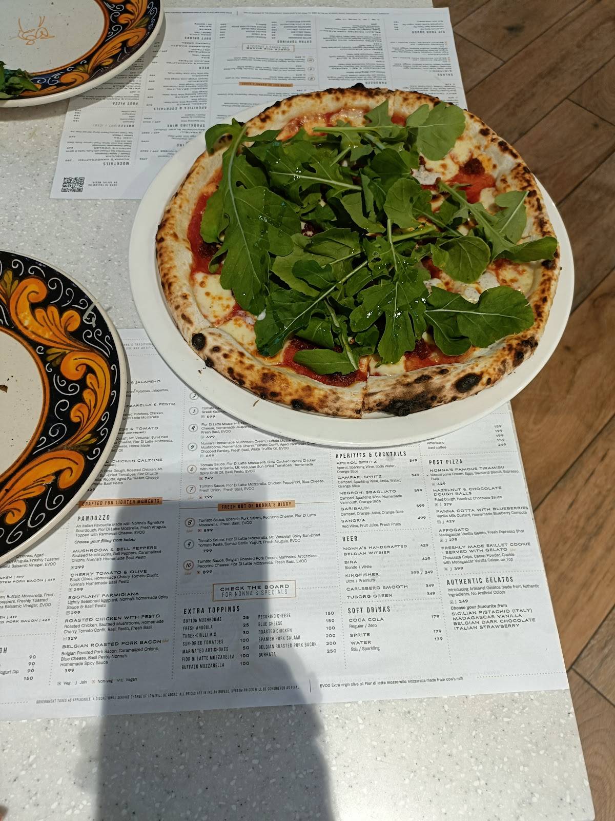 Si Nonna's - The Original Sourdough Pizza Inorbit Mall, Vashi Navi Mumbai menu