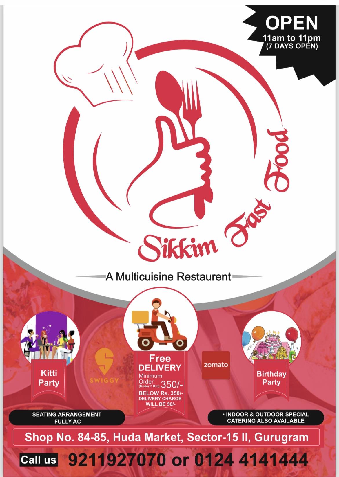 Sikkim Fast Food menu