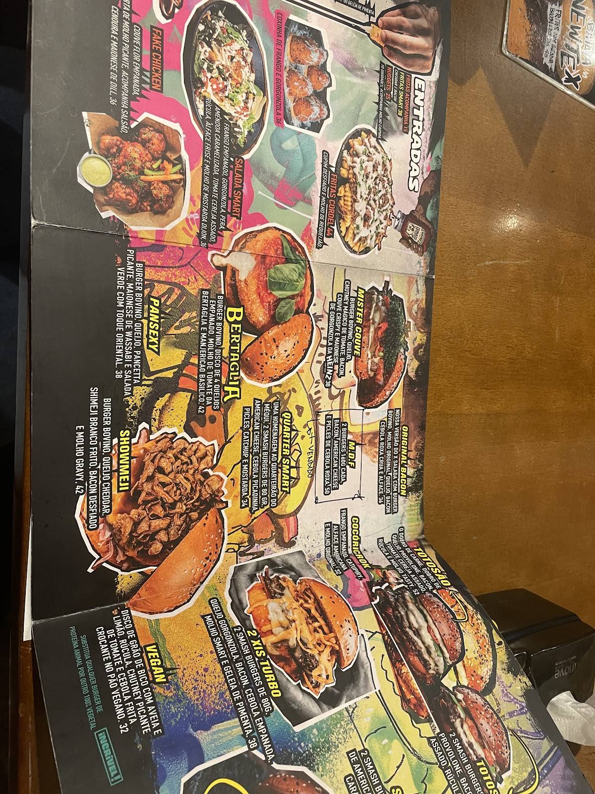 Smart Burger Santo Antônio cardápio